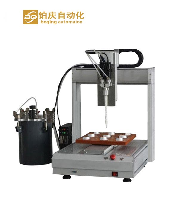 活塞壓力桶硅單頭單Y自動膠點膠機